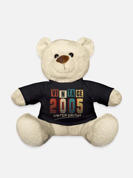 Vintage 2005: Limited Edition - 20th Anniversary. - Teddy Bear - black
