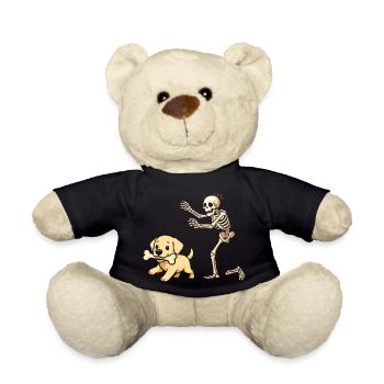 Squelette Chien Labrador Retriever - Nounours - noir - Devant