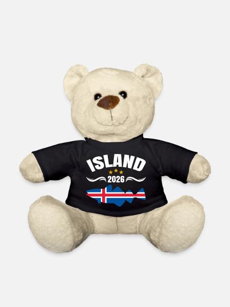 Angelurlaub Island 2026 - Teddy - Schwarz