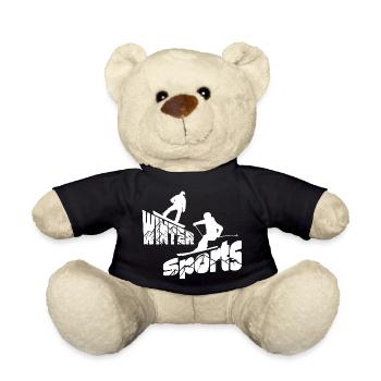 Winter Sports - Berge - Teddy - Schwarz - Vorne