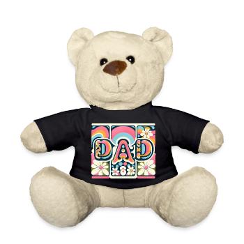 Flower Dad Blumen-Paneele - Teddy - Schwarz - Vorne
