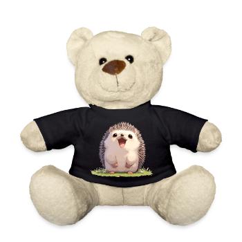 Igel - Teddy - Schwarz - Vorne