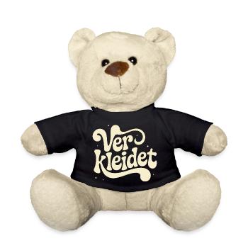 Disguised costume disguise carnival carnival - Teddy Bear - black - Front