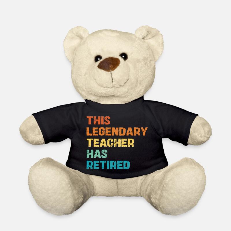 Legendary Lehrer Retirement - Teddy - Schwarz