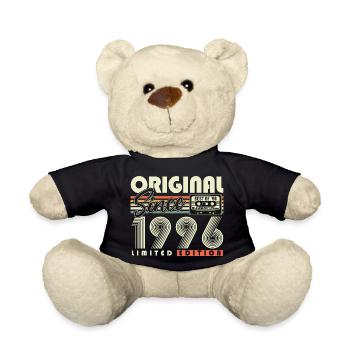 Original 1996 Vintage Vintage Anniversaire Rétro - Nounours - noir - Devant
