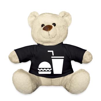 Fast Food, Burger, Imbisswagen - Teddy - Schwarz - Vorne