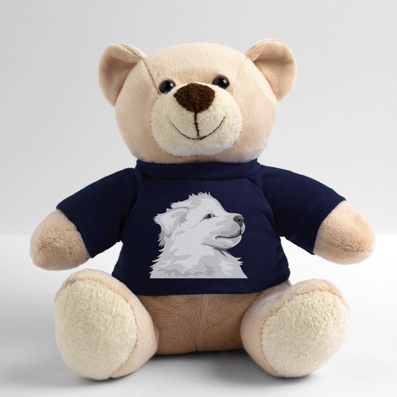 Chiot blanc Nounours