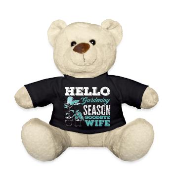 Gartensaison Auf Wiedersehen Ehefrau - Teddy - Schwarz - Vorne