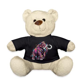 Mammoth Strength Bodybuilding - Teddy Bear - black - Front