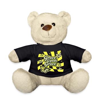 Jesus Christlicher Religiöser Anbeter Glaube - Teddy - Schwarz - Vorne
