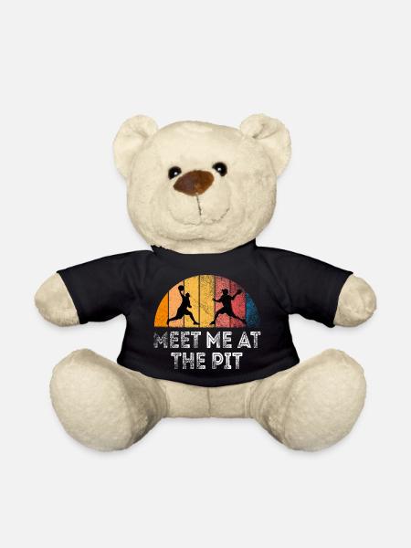 Triff mich in der Grube - Teddy - Schwarz