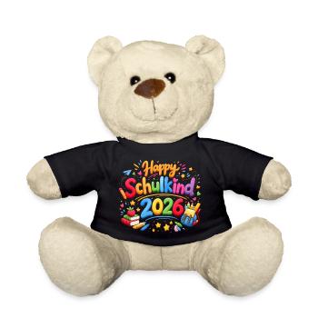 Don d’inscription scolaire Happy Schoolchild 2026 - Nounours - noir - Devant