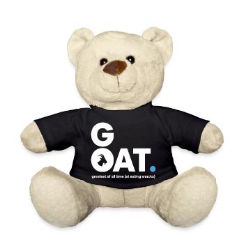 GOAT Snack Saying - Teddy Bear - black - Front