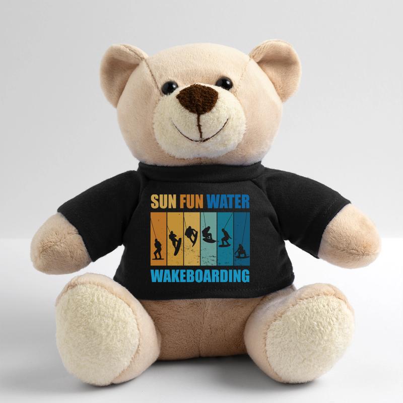 Sun, Fun, Water, Wakeboarding Teddy Bear