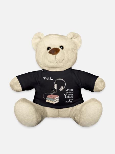 Hörbuch Kopfhörer Bücher - Teddy - Schwarz