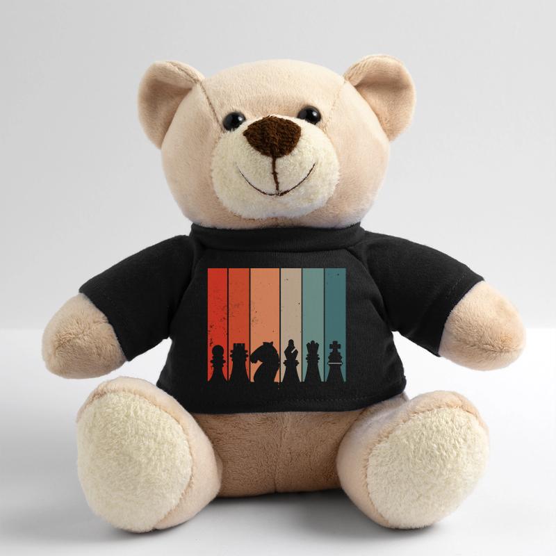 Chess Retro Teddy Bear