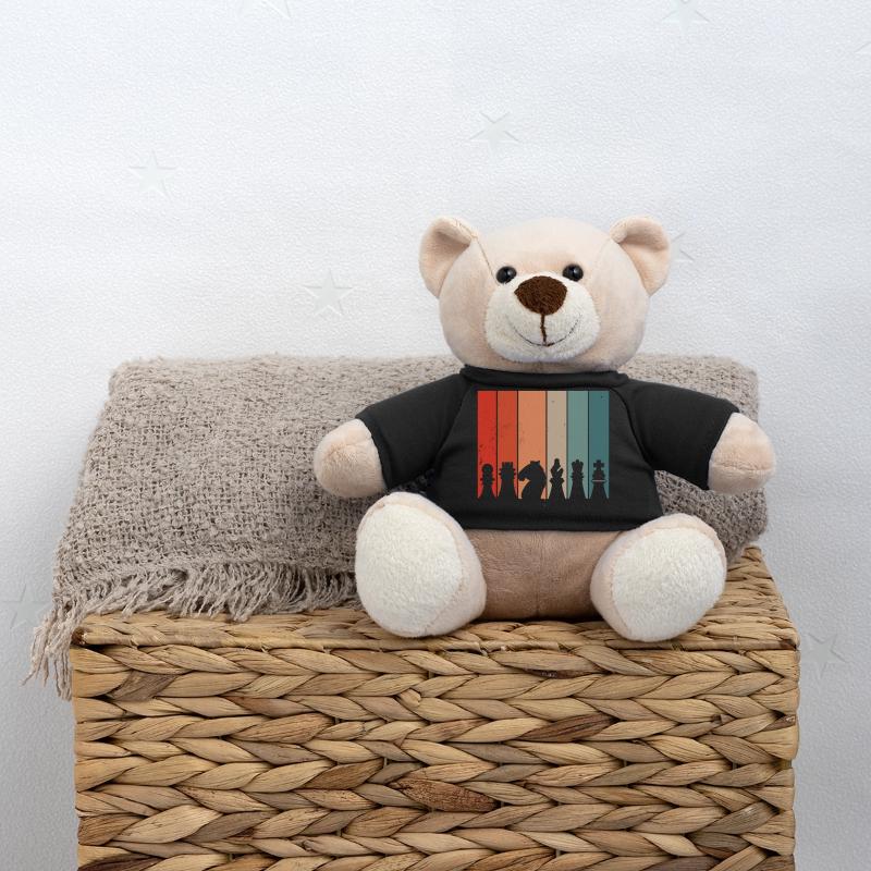 Chess Retro Teddy Bear