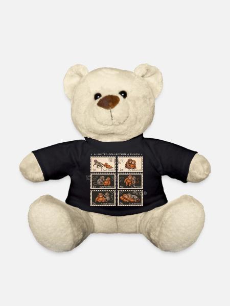 Stamps Baby Monkey Punch - Teddy - Schwarz