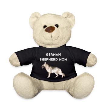 Maman berger allemand - Nounours - noir - Devant