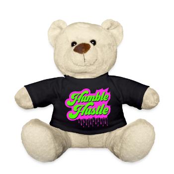 Bescheidener Hustle Unternehmer Geschäftsmann Businesswo - Teddy - Schwarz - Vorne