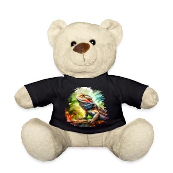 Bartagame Geschenk - Teddy - Schwarz - Vorne