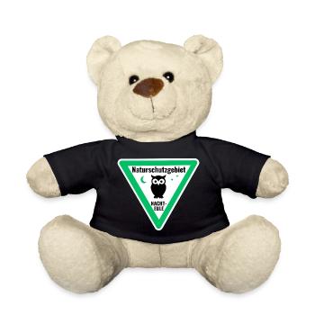 Naturschutzgebiet Nachteule - Teddy - Schwarz - Vorne