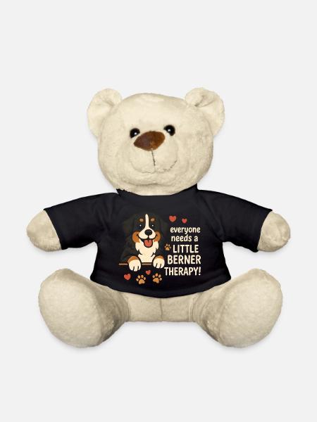 Berner Sennenhund Little Berner Therapy Hund Humor - Teddy - Schwarz