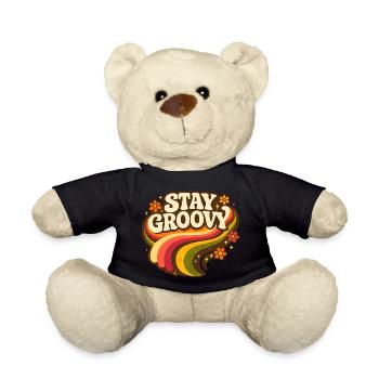 Reste Groovy Rainbow - Nounours - noir - Devant
