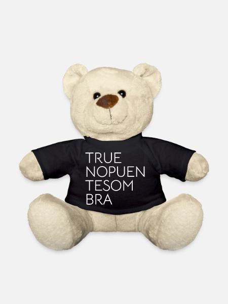 THUNDER SHADOW BRIDGE - Teddy Bear - black