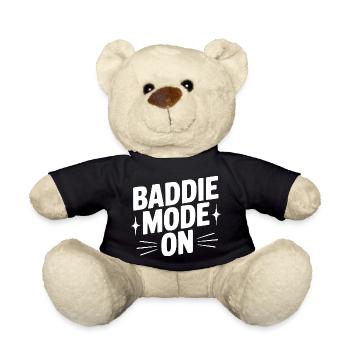 Baddie Mode On - Teddy Bear - black - Front
