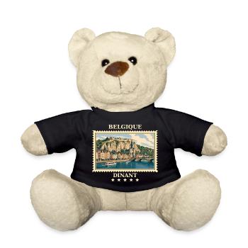 Belgien Dinant Vintage Reisemarke - Teddy - Schwarz - Vorne