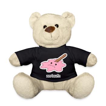 zerlaufn – Eis Meme - Teddy - Schwarz - Vorne