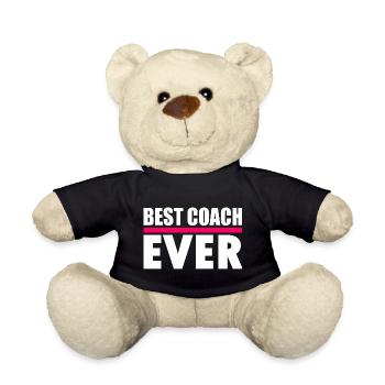 Best coach ever - Nounours - noir - Devant