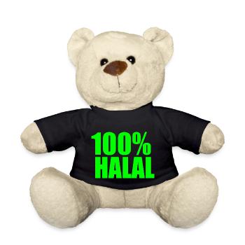 Halal - Nounours - noir - Devant