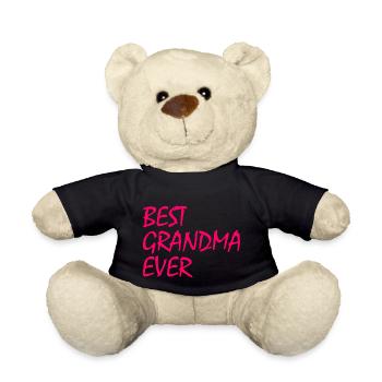 Best grandma ever - Teddy - Schwarz - Vorne