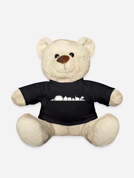 Dein Dorf - Deine Skyline - Teddy - Schwarz