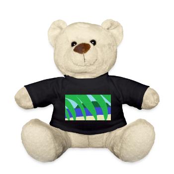 Vage Urlaubserinnerung - Teddy - Schwarz - Vorne