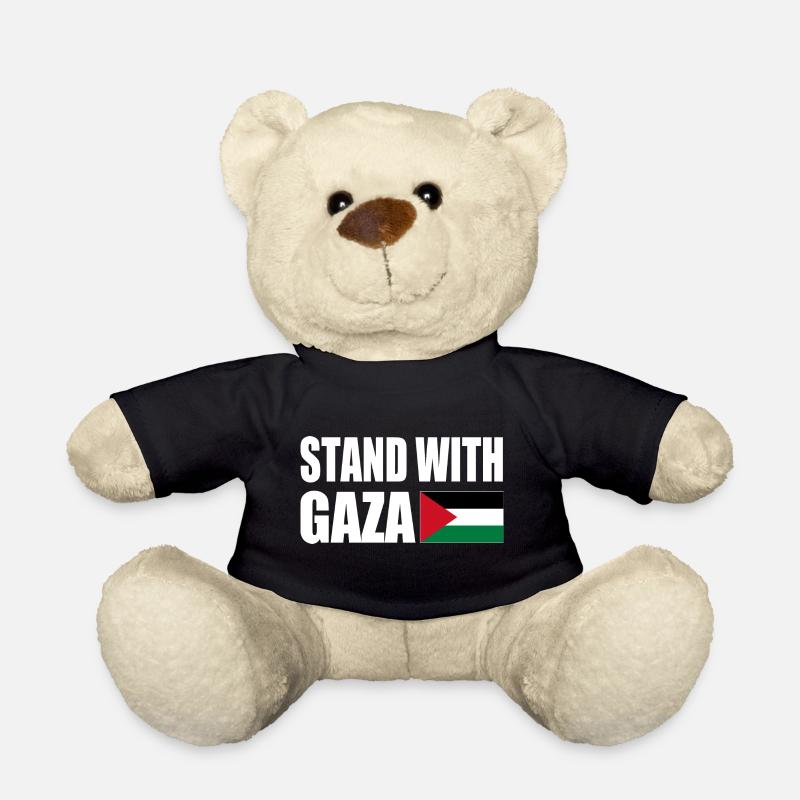 Stand with gaza - Teddy - Schwarz