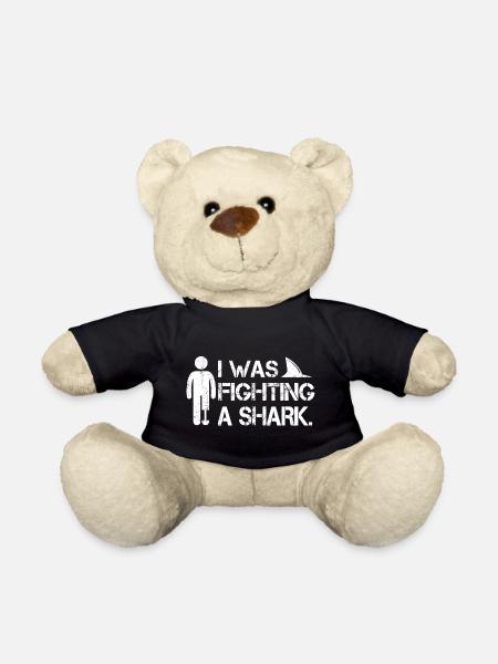 Je que Fighting A Shark jambe prothèse unijambiste - Nounours - noir