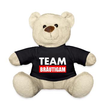 Team bräutigam - Teddy - Schwarz - Vorne