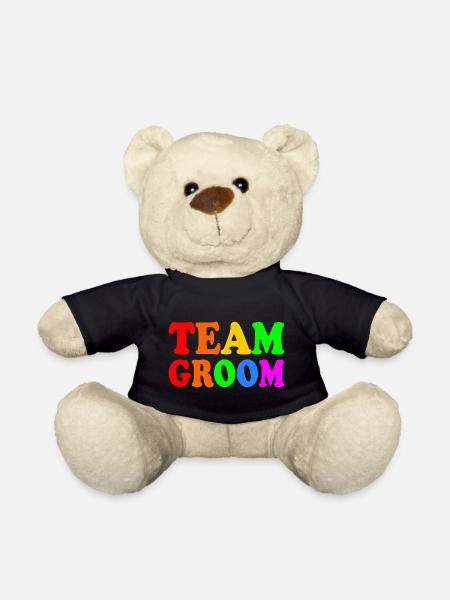 Team groom - Teddy - Schwarz