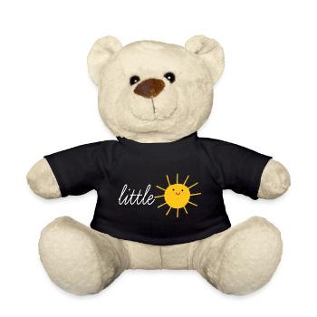 Kleiner Sonnenschein unser Liebling lachende Sonne - Teddy - Schwarz - Vorne