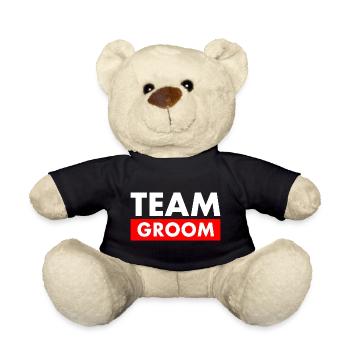 Team groom - Teddy - Schwarz - Vorne