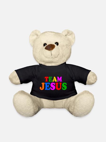 Team jesus lgbt - Teddy - Schwarz
