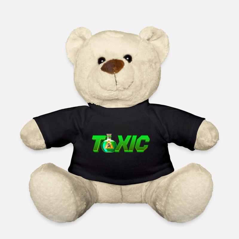 TOXIC Toxic | toxic toxic - Teddy Bear - black