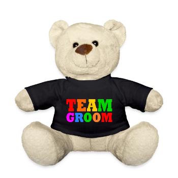 Team groom - Teddy - Schwarz - Vorne
