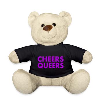 Cheers queers - Nounours - noir - Devant