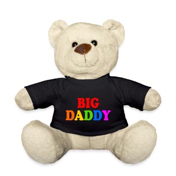 Big daddy - Teddy - Schwarz - Vorne