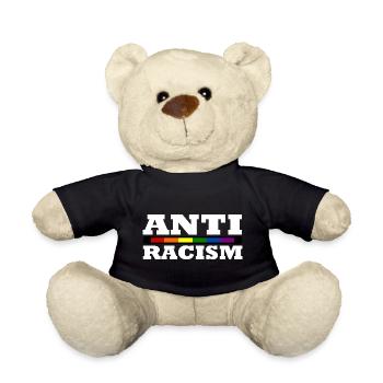 Antirassismus - Teddy - Schwarz - Vorne