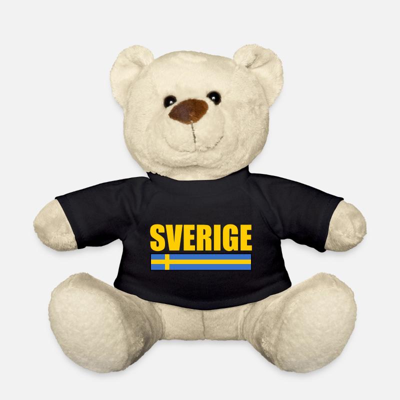 sverige - Teddy - Schwarz